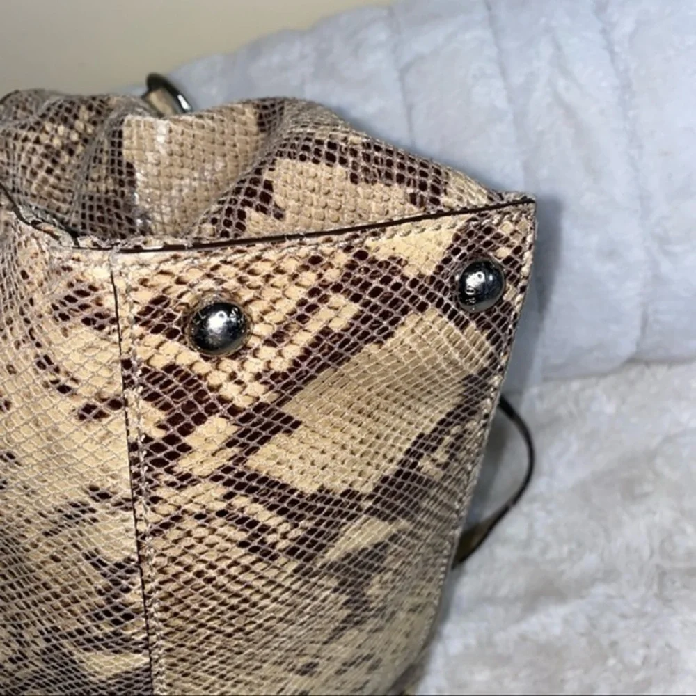 Michael Kors snake print Large Tote Hamilton - Picture 7 of 15